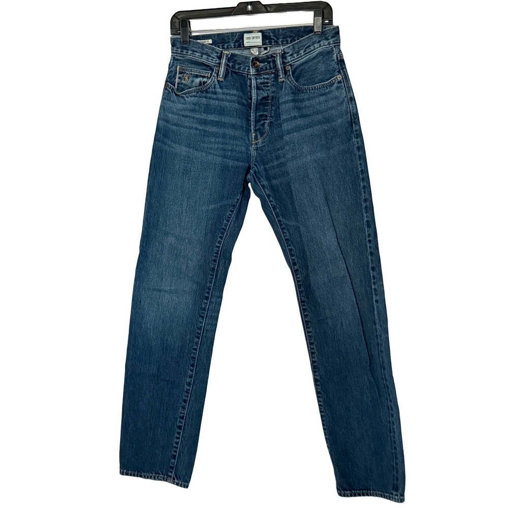 Todd Snyder Straight Fit 12 oz Cotton Selvedge‎ Denim Jeans Button Fly - 28x32